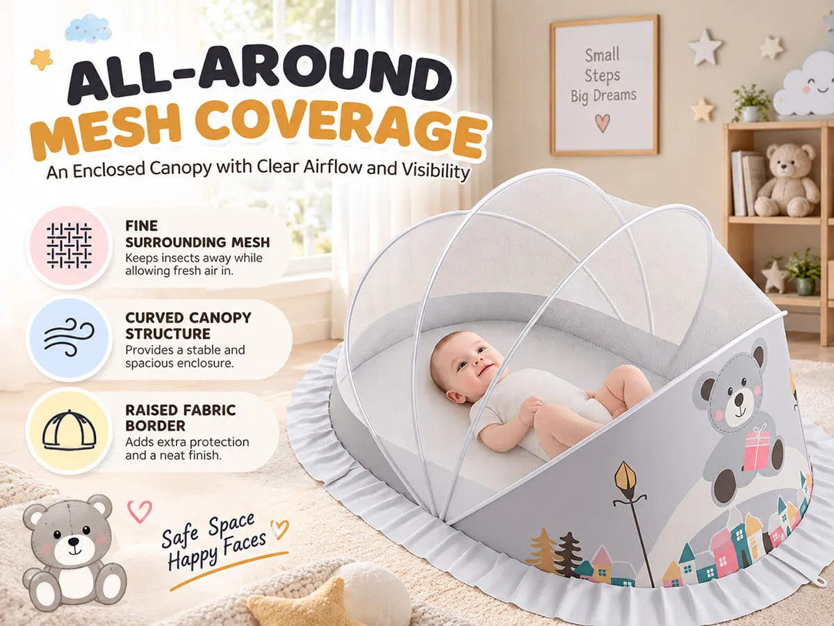 Foldable Baby Mosquito Net