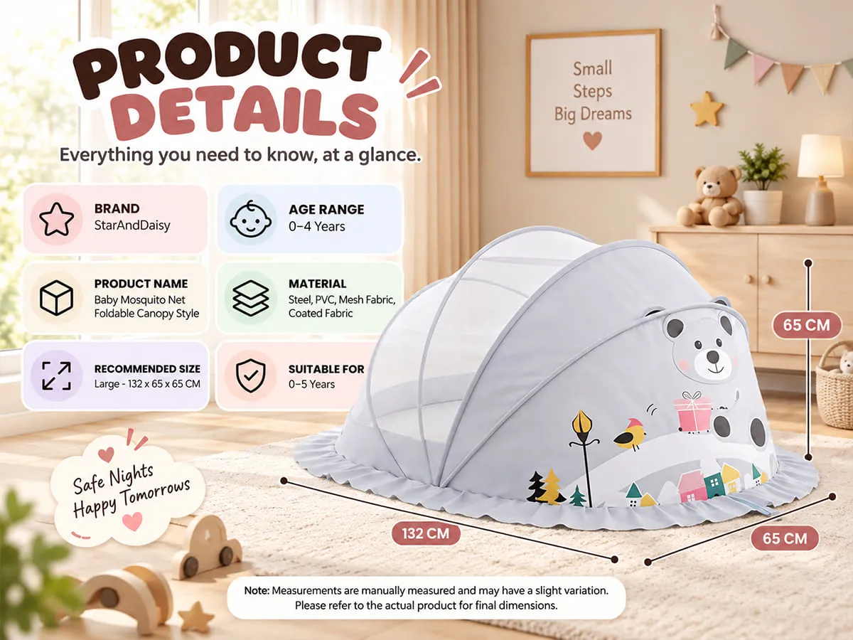 Foldable Baby Mosquito Net