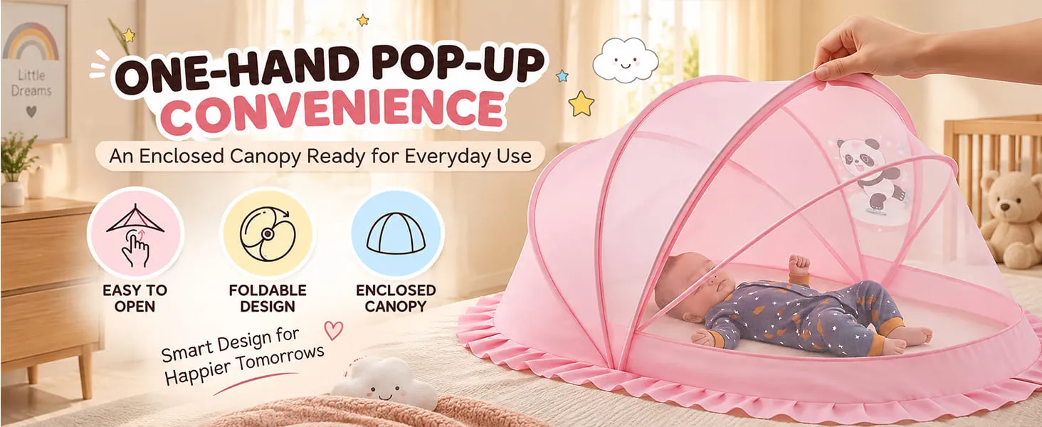 Foldable Baby Mosquito Net