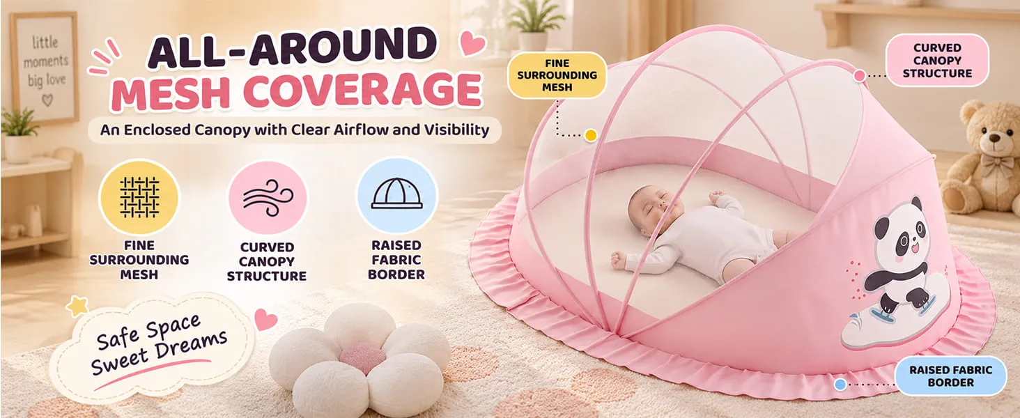 Foldable Baby Mosquito Net