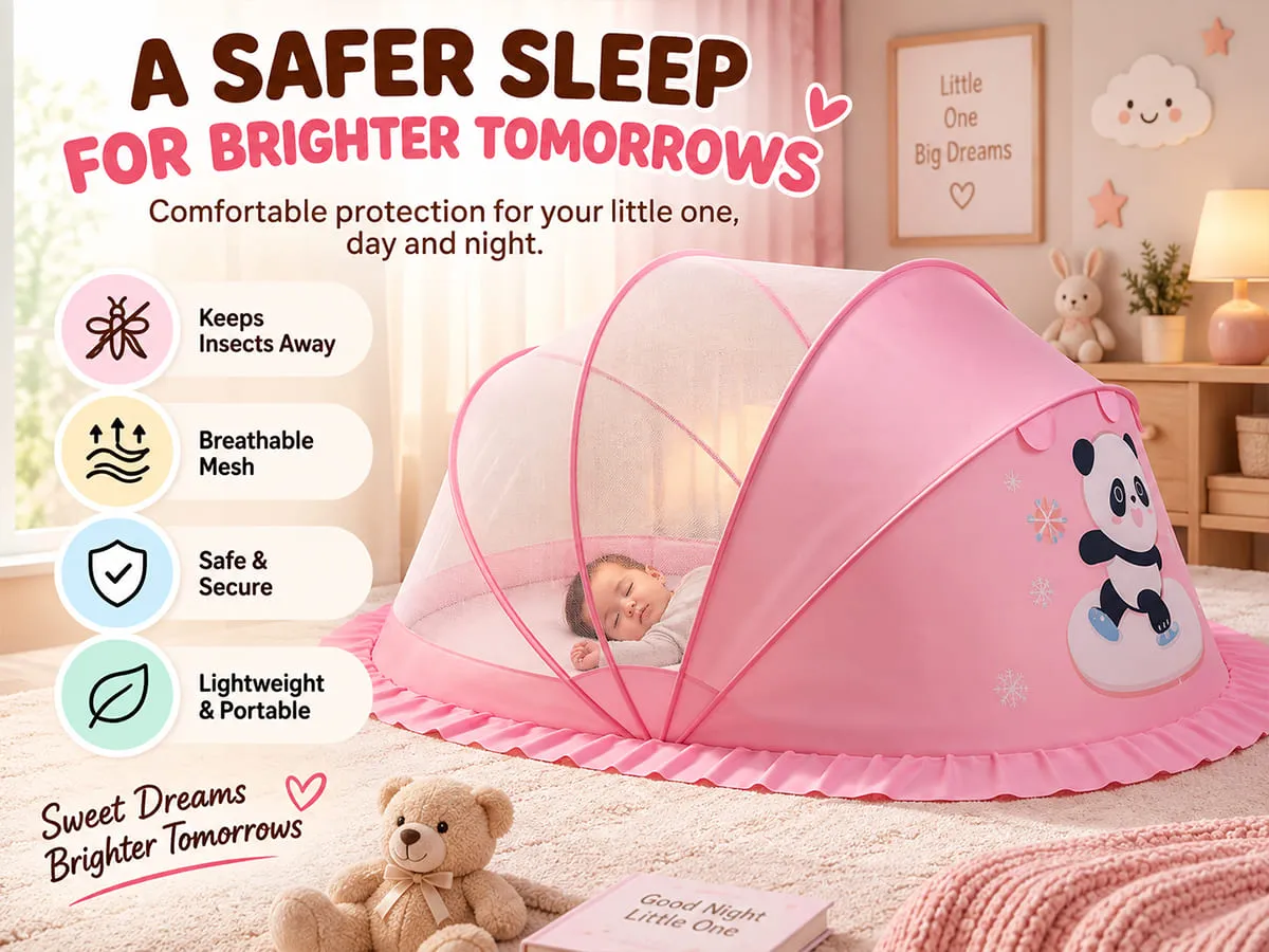 Foldable Baby Mosquito Net