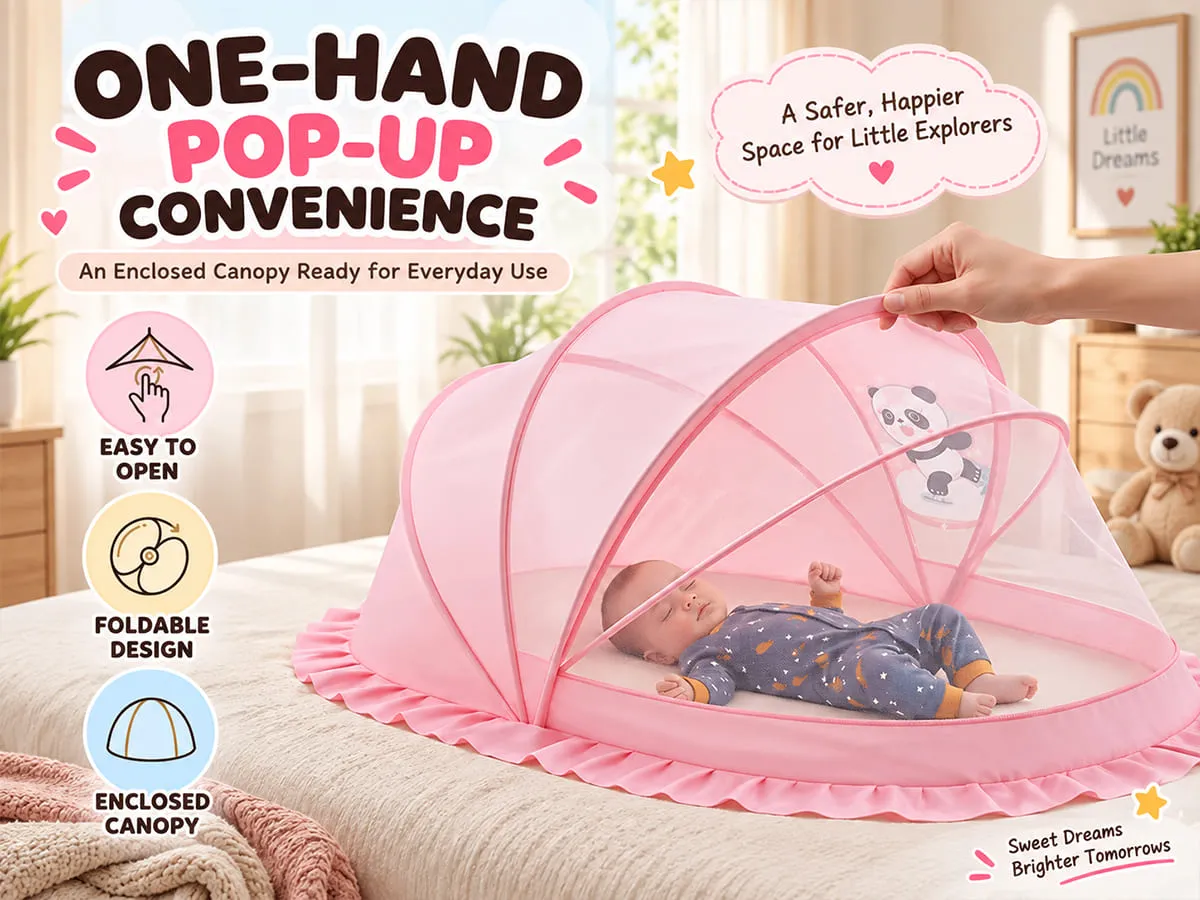 Foldable Baby Mosquito Net