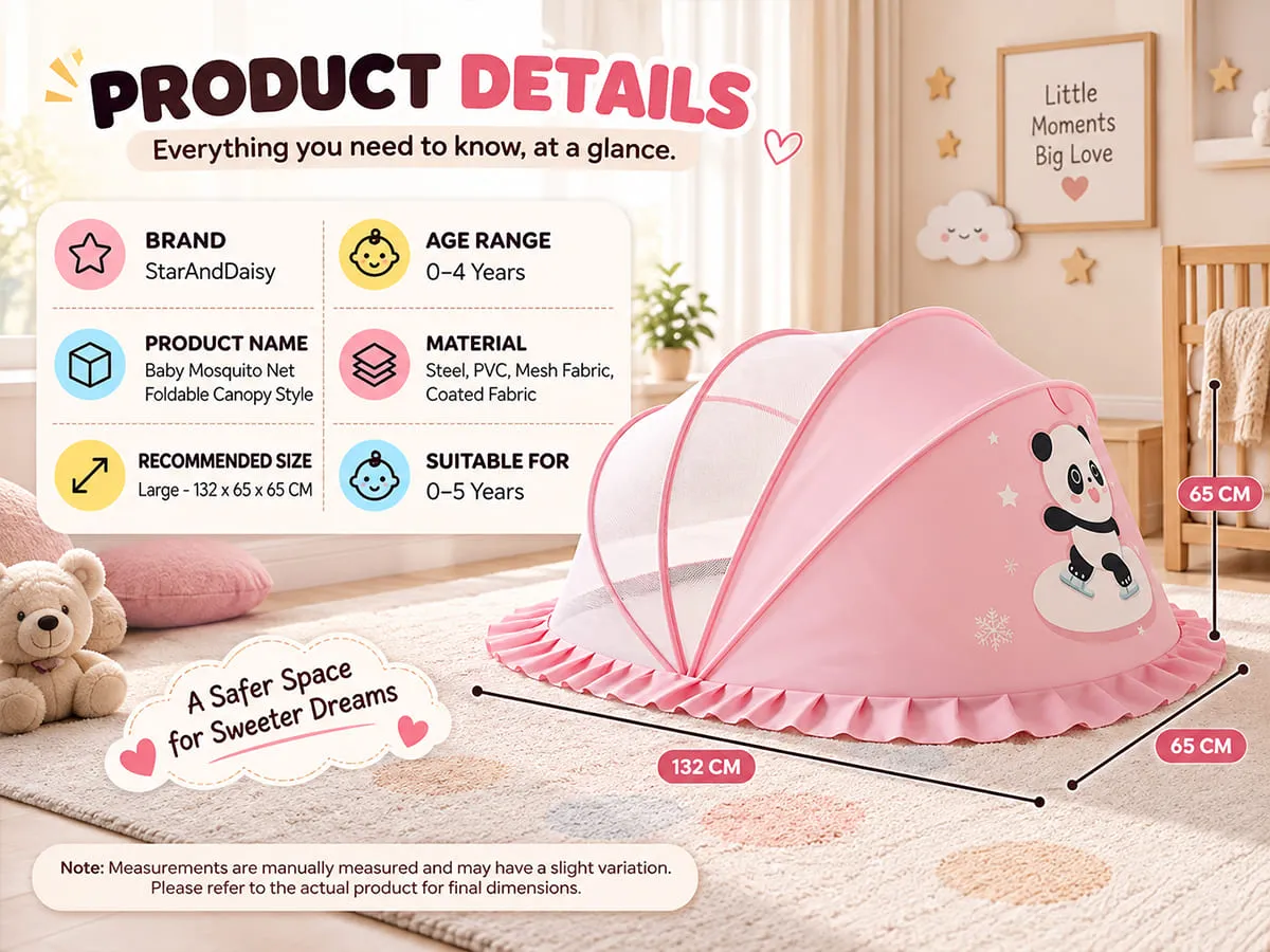 Foldable Baby Mosquito Net