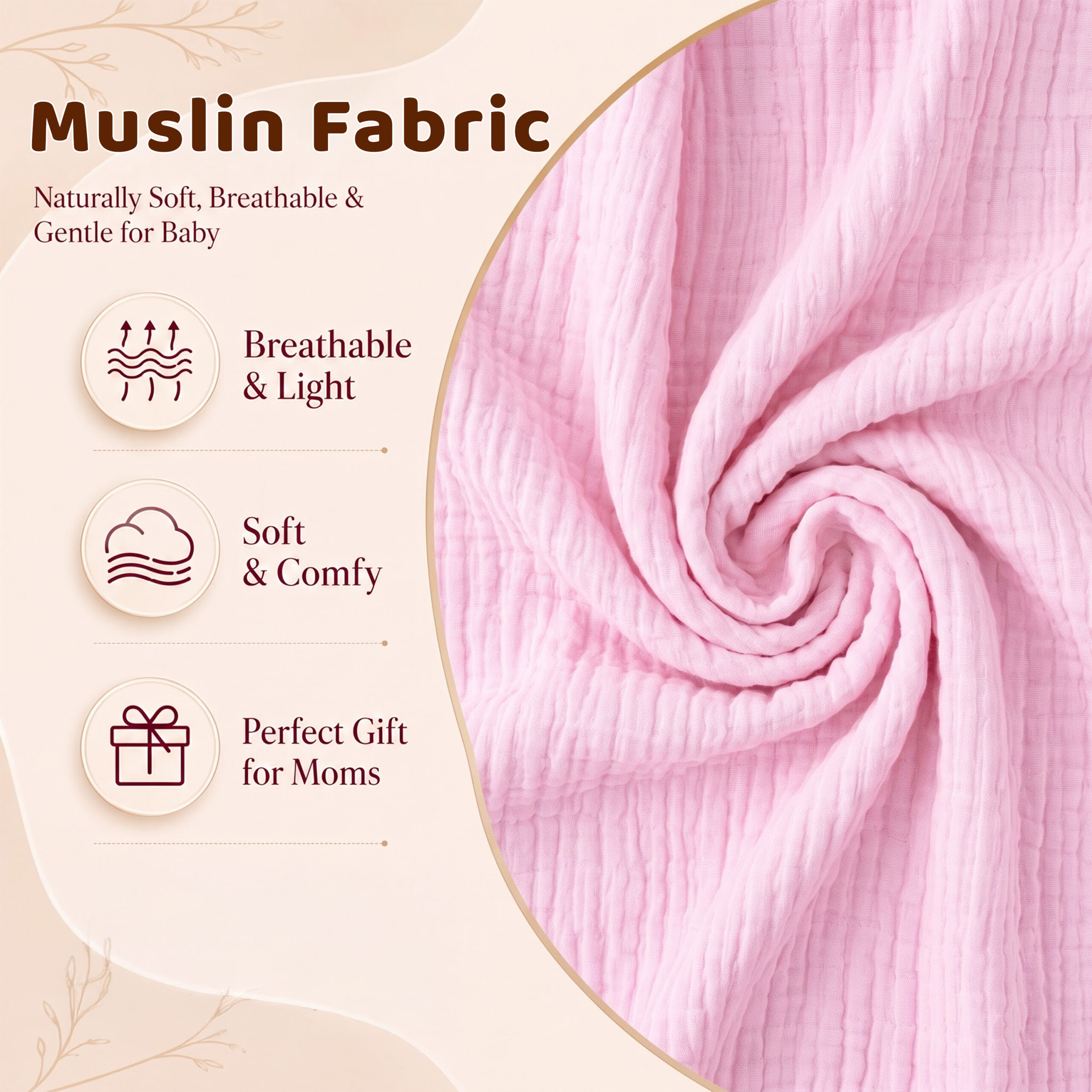Mulin bath towel pink7