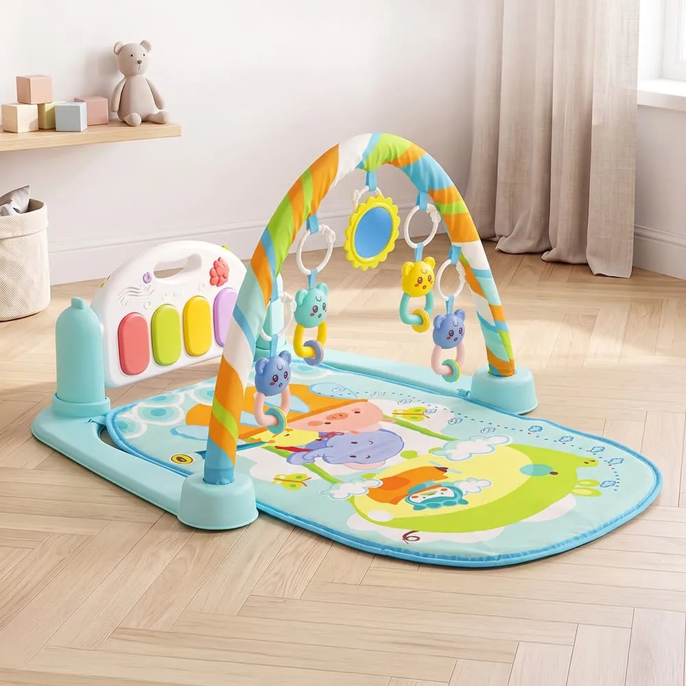 New Baby playgym blue