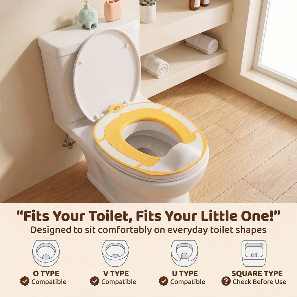 Small Potty Seat Main Images Yellow 2