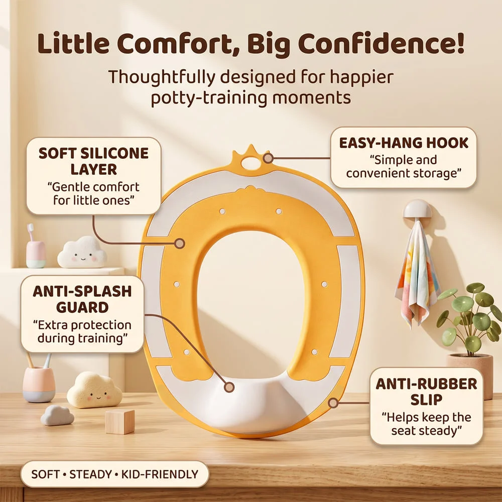 Small Potty Seat Main Images Yellow 4
