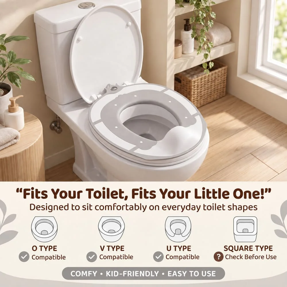 Small Potty Training Seat Grey 2