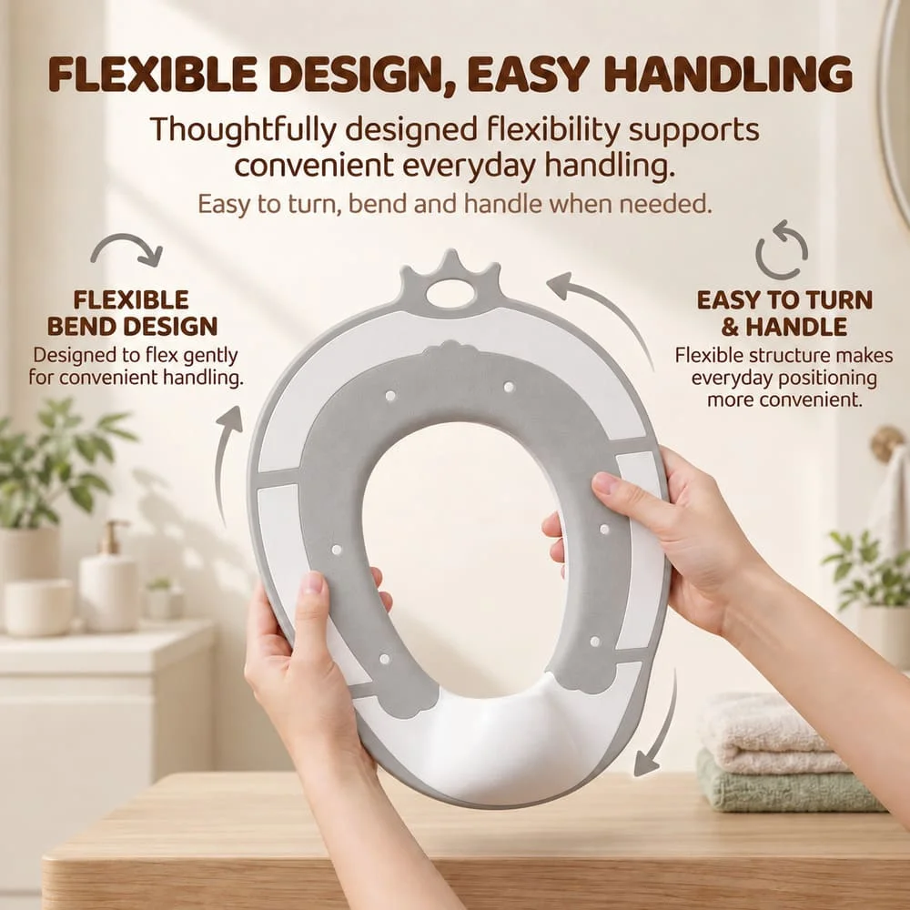 Small Potty Training Seat Grey 7