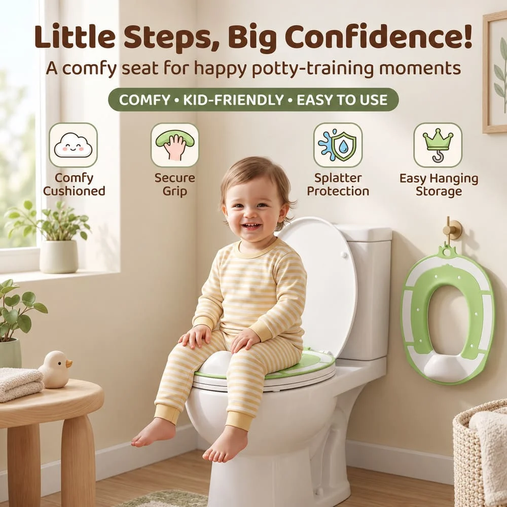 Small Potty Training Seat green1