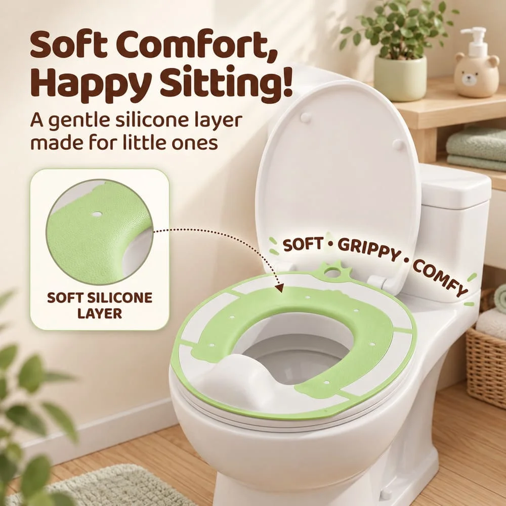 Small Potty Training Seat green3