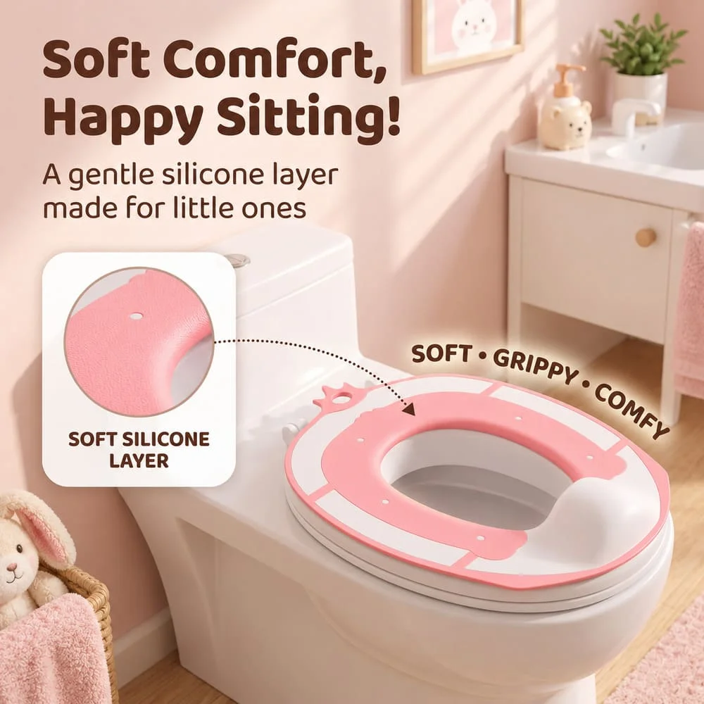 Small Potty Training Seat pink3