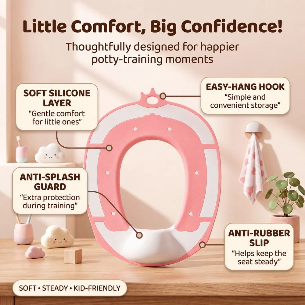 Small Potty Training Seat pink4
