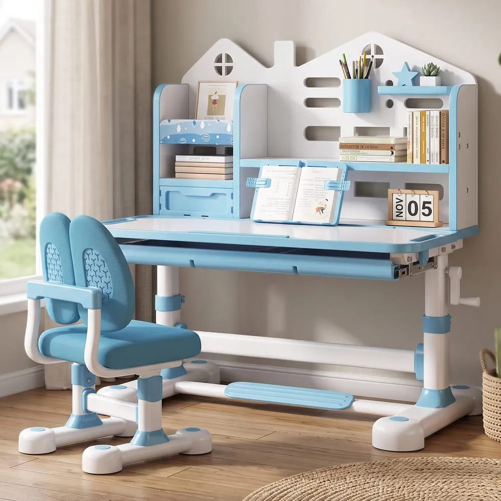 Smart Kids Study Table 015 Blue