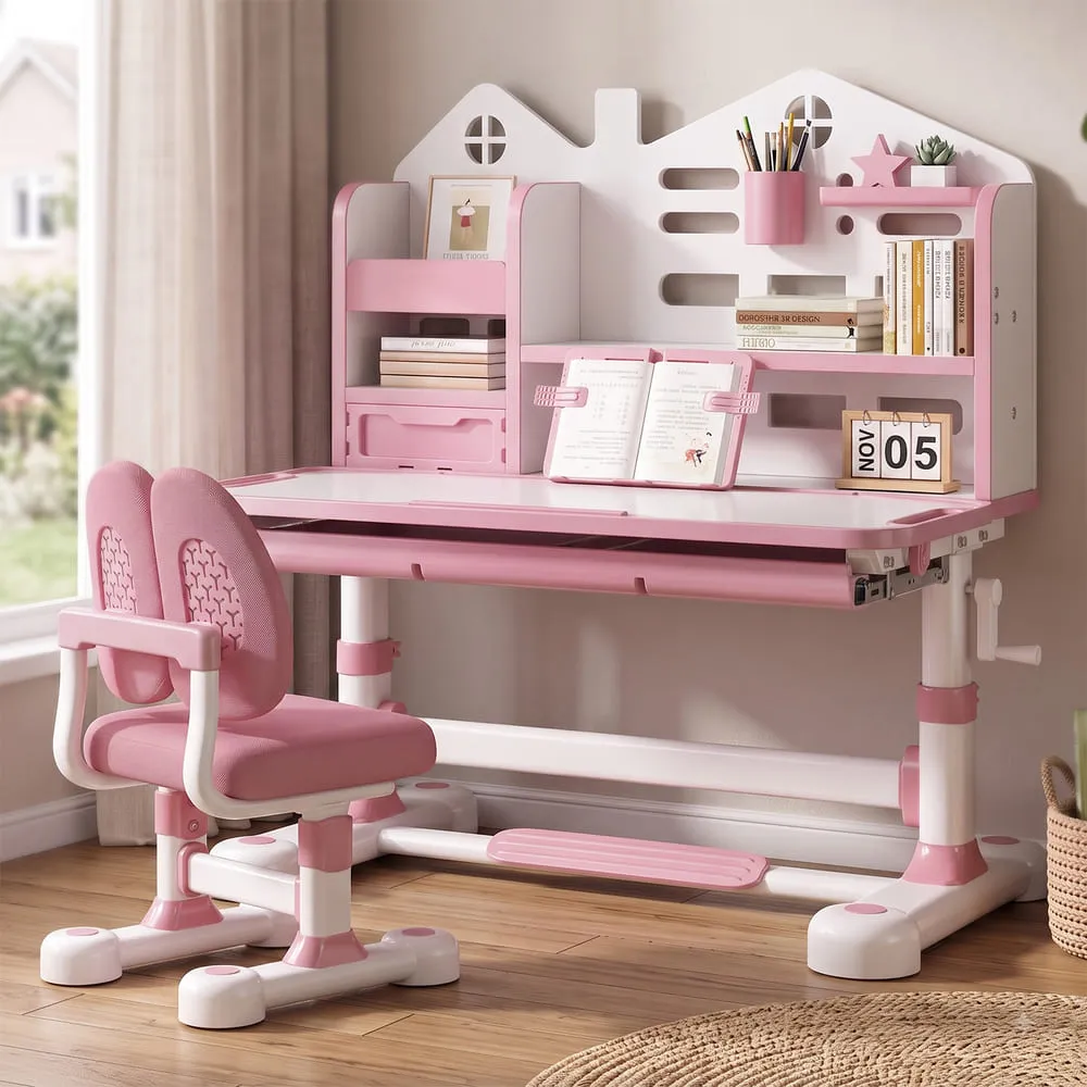 Smart Kids Study Table 603 Pink