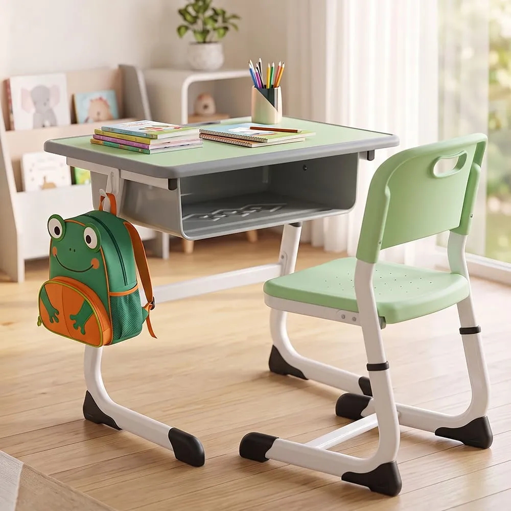 Smart Kids Study table light green