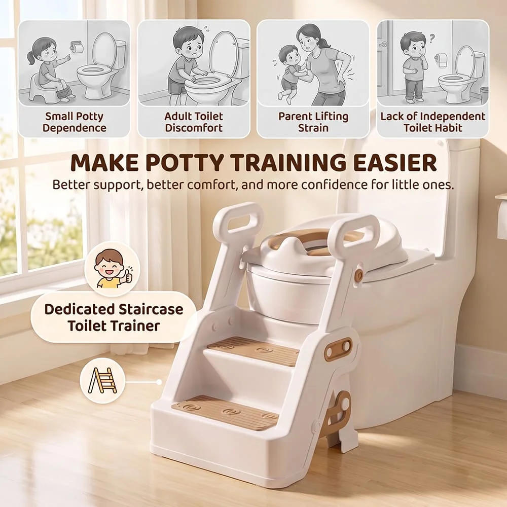 Smart Potty Training seat coffee2