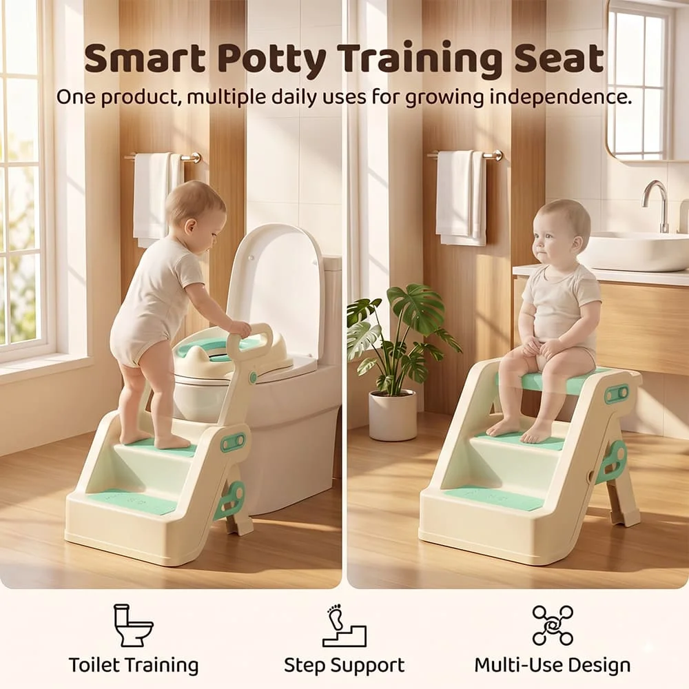 Smart Potty Training seat green1
