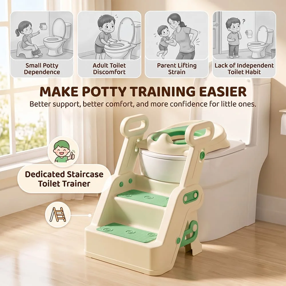 Smart Potty Training seat green2