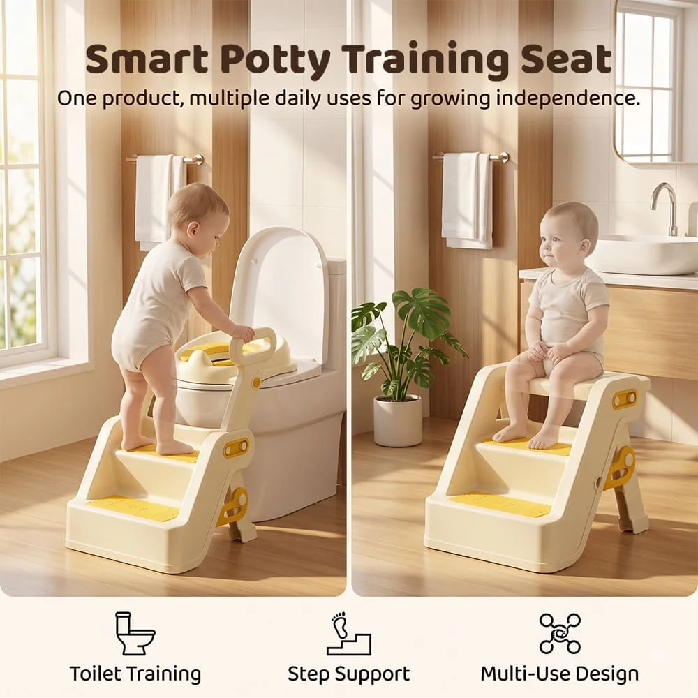 Smart Potty Training seat yellow1