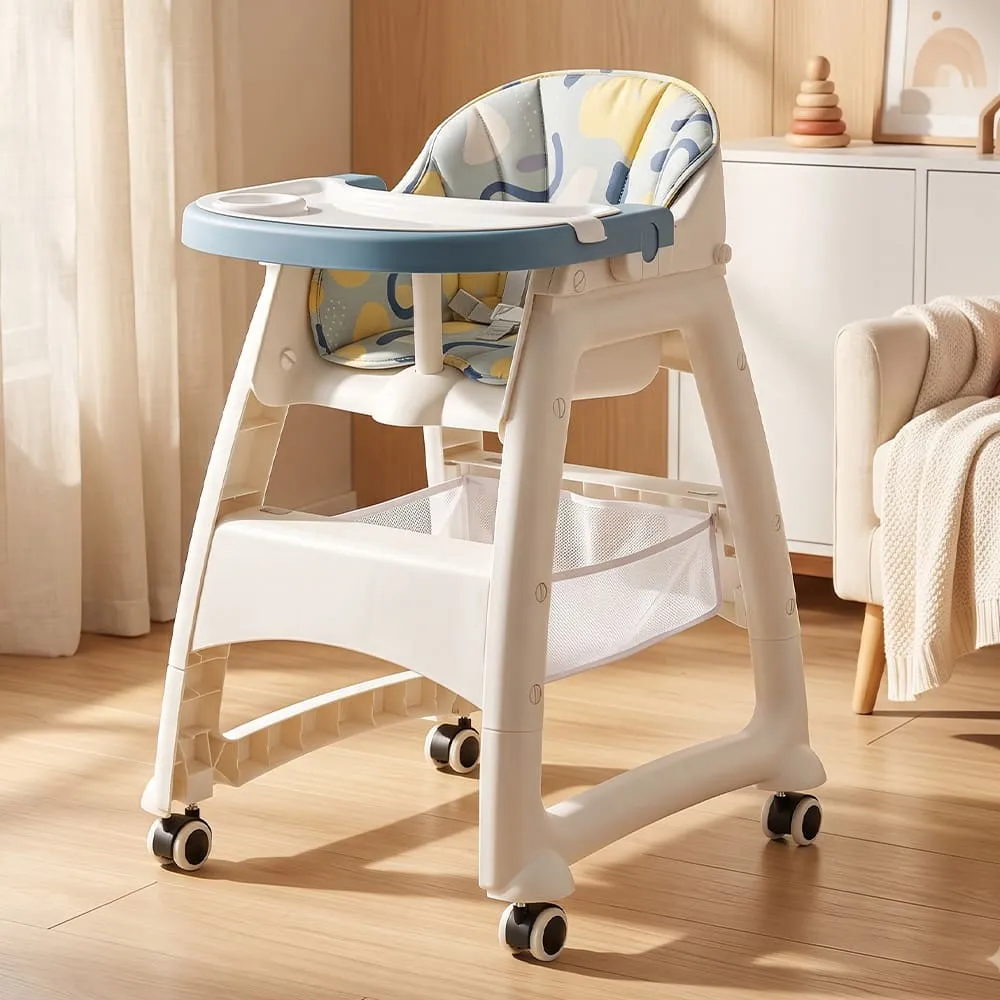 Tiny Dine High Chair Blue