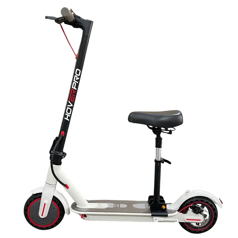 white scooter with seat 1