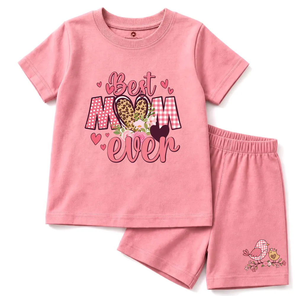 baby tshirt pink best mom