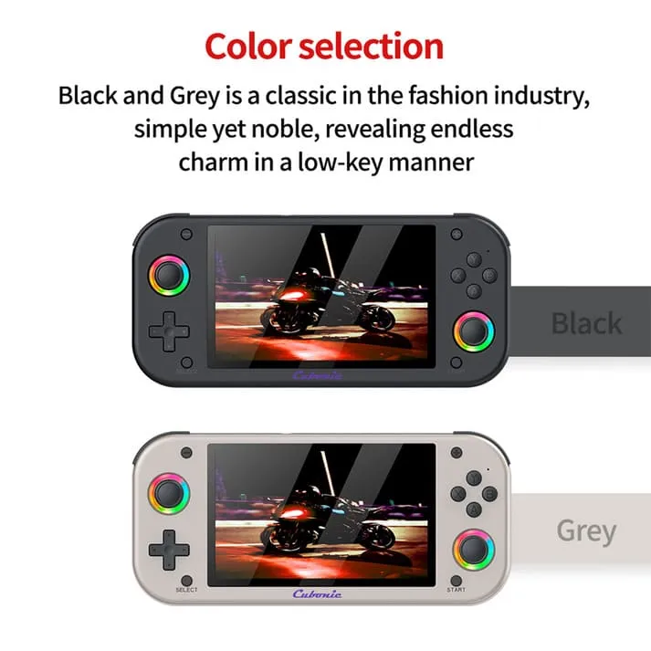 colors Cubonic VividGo M26 Retro Handheld Game Console black