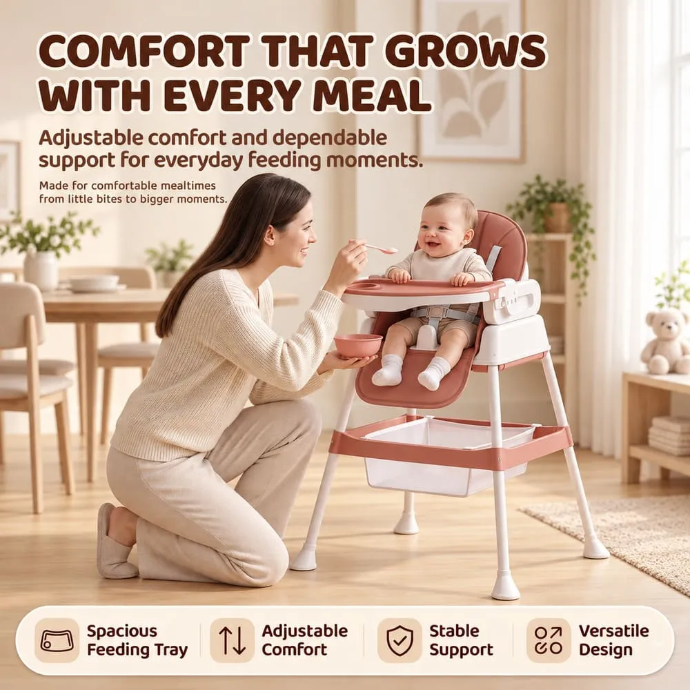 comfort that grows StarDine Baby High Chair Blue