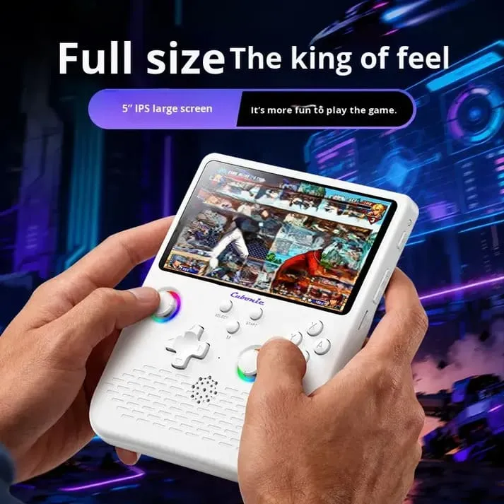 full size king feel Cubonic SolidPlay H5 Handheld Gaming Console