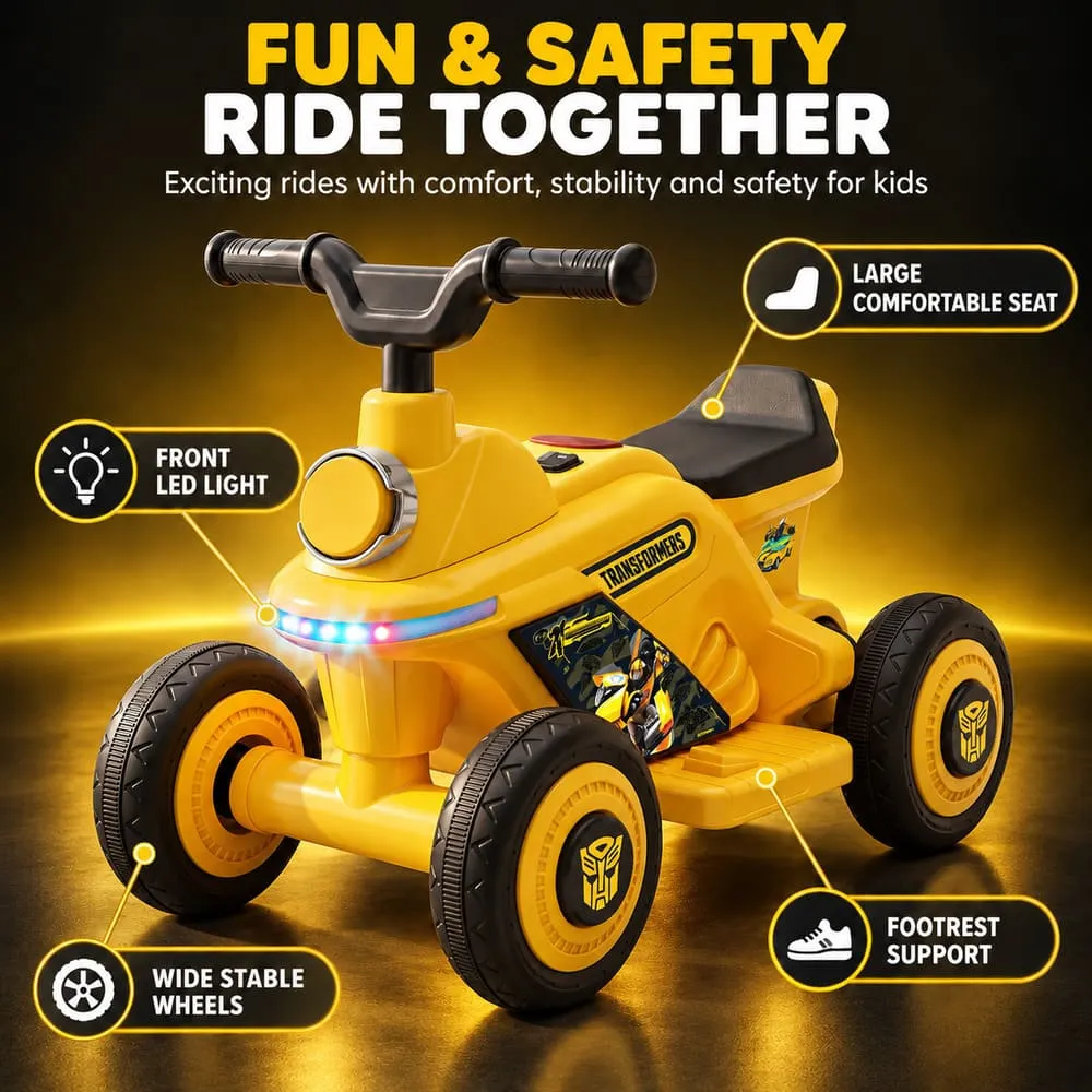 fun and safety Electric ATV Kids Ride-on Bike yellow