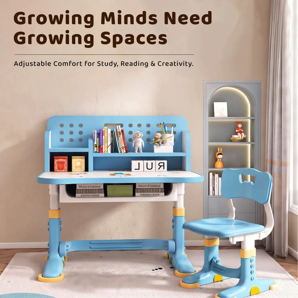 growing minds need space 603 Kids Study Table Blue