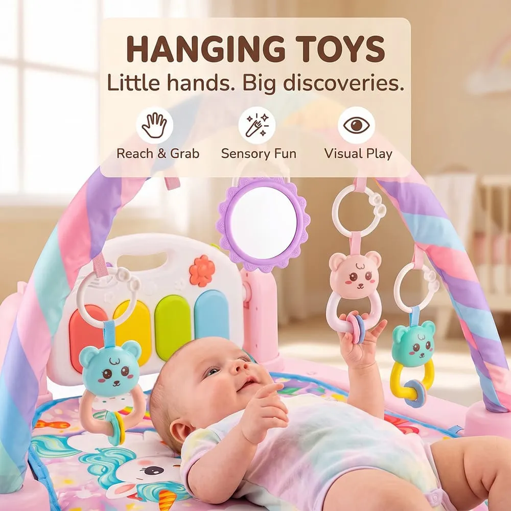 hanging toys New Baby playgym pink