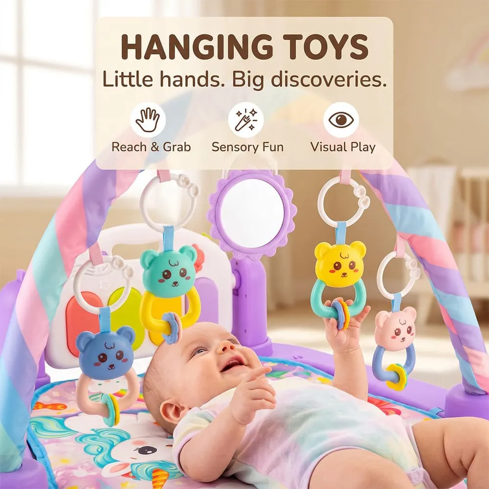 hanging toys New Baby playgym purple