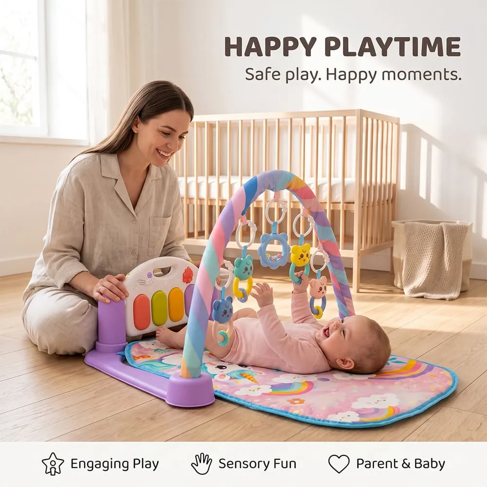 lhappy time with New Baby playgym purple