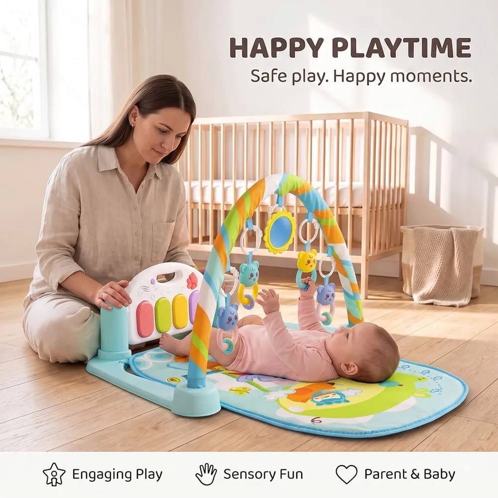 play time New Baby playgym blue