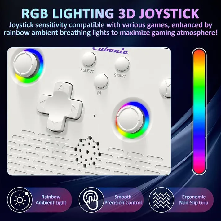 rgb light Cubonic SolidPlay H5 Handheld Gaming Console