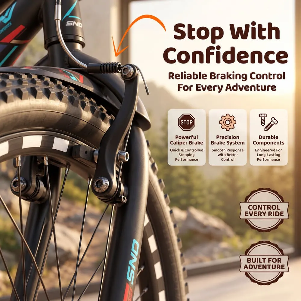 stop with confidence 24 Inch Bicycle for kids aged 12-16 years