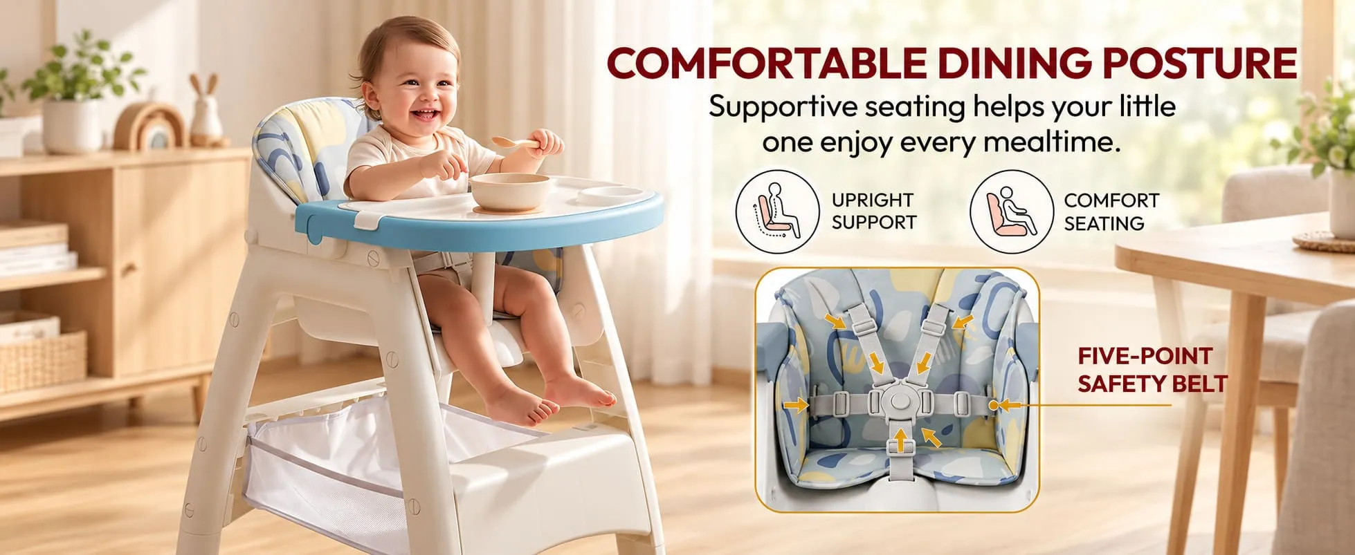 Tiny Dine Baby High Chair