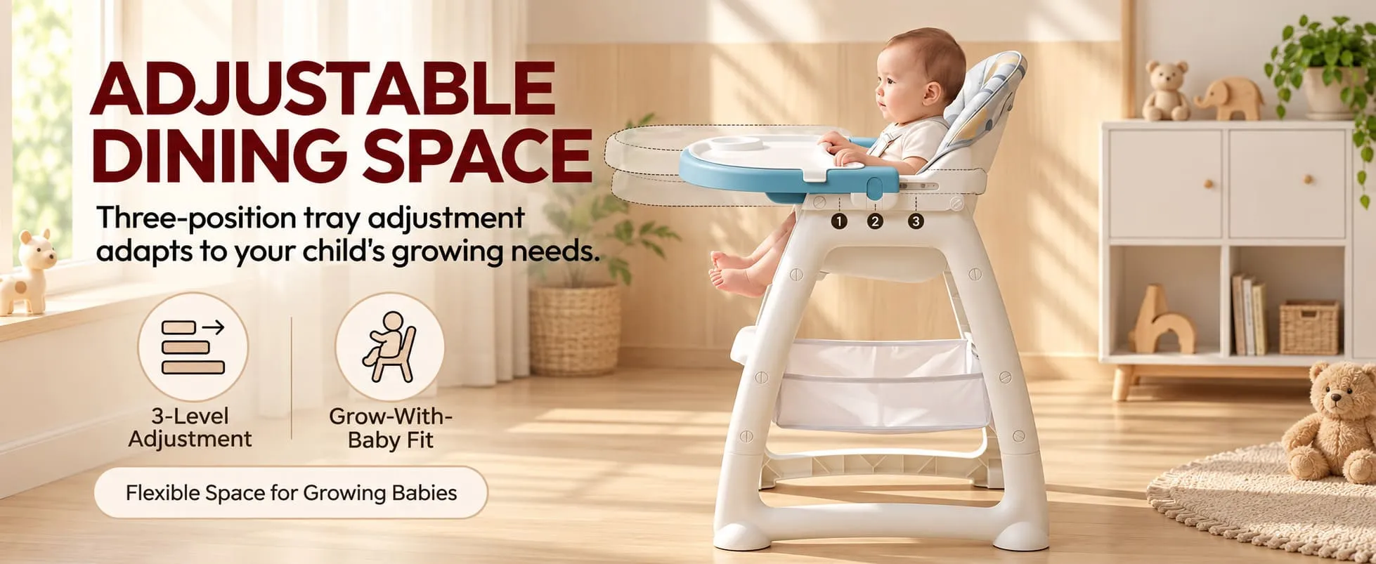 Tiny Dine Baby High Chair