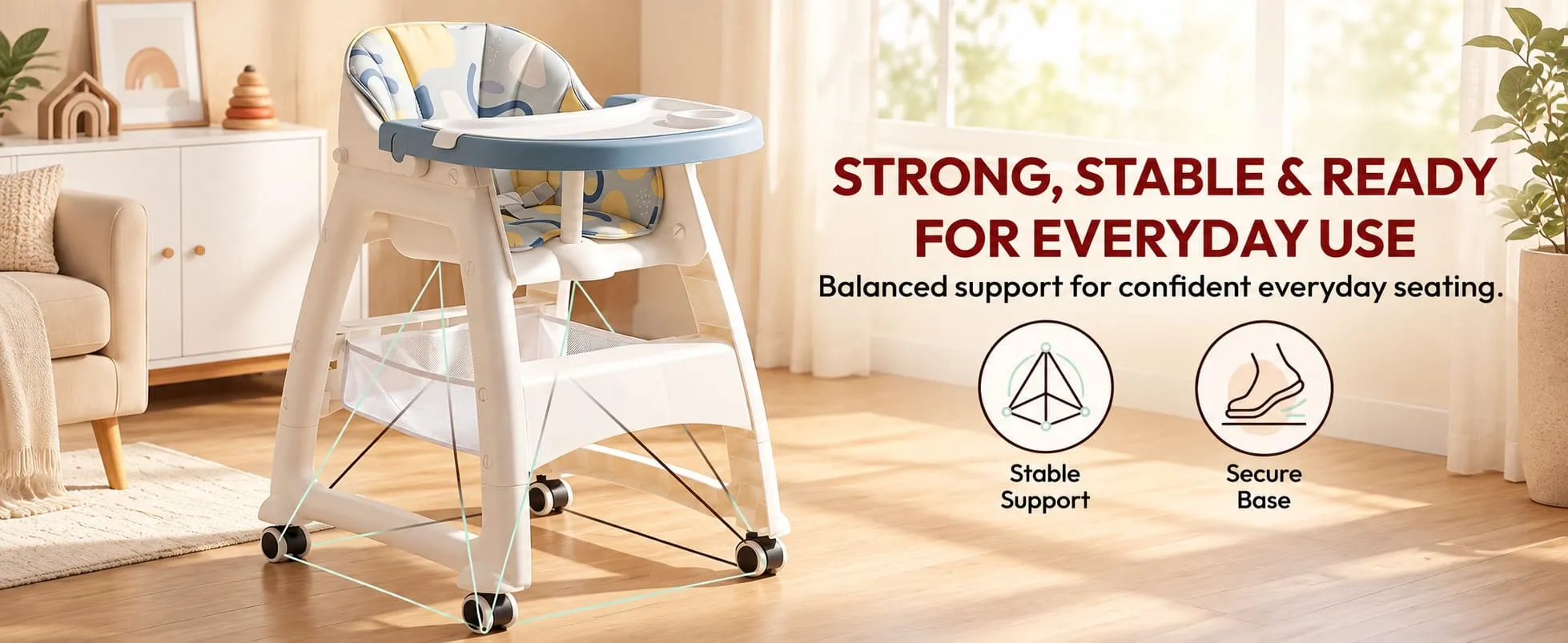 Tiny Dine Baby High Chair