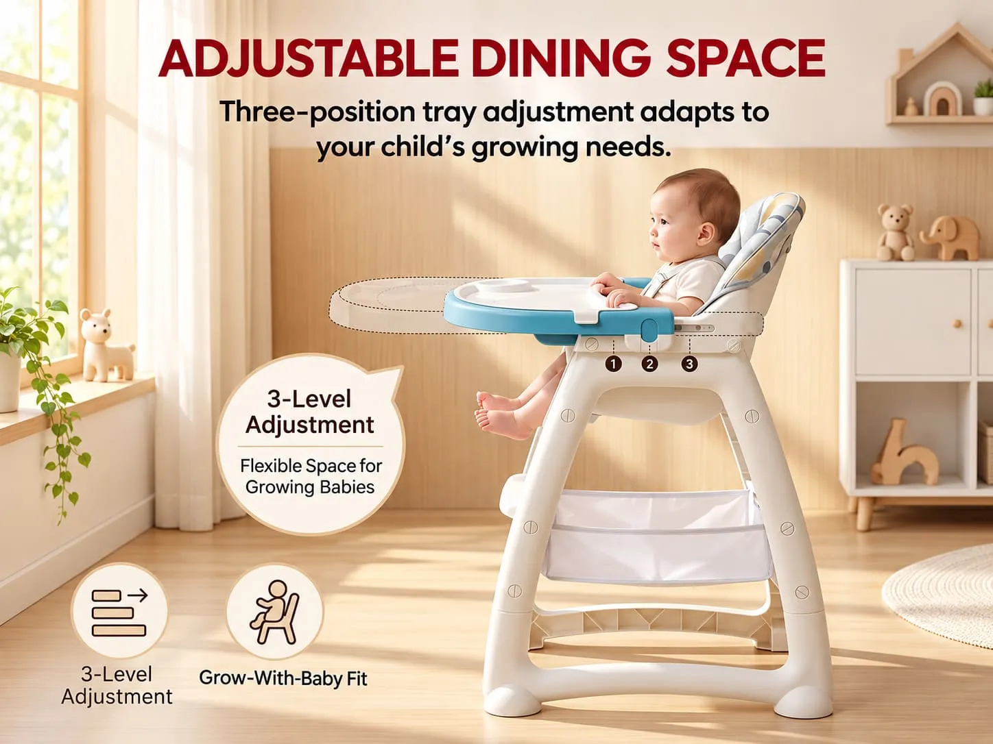Tiny Dine Baby High Chair
