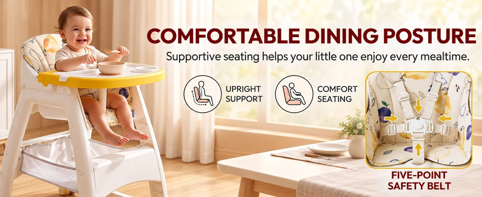 Tiny Dine Baby High Chair
