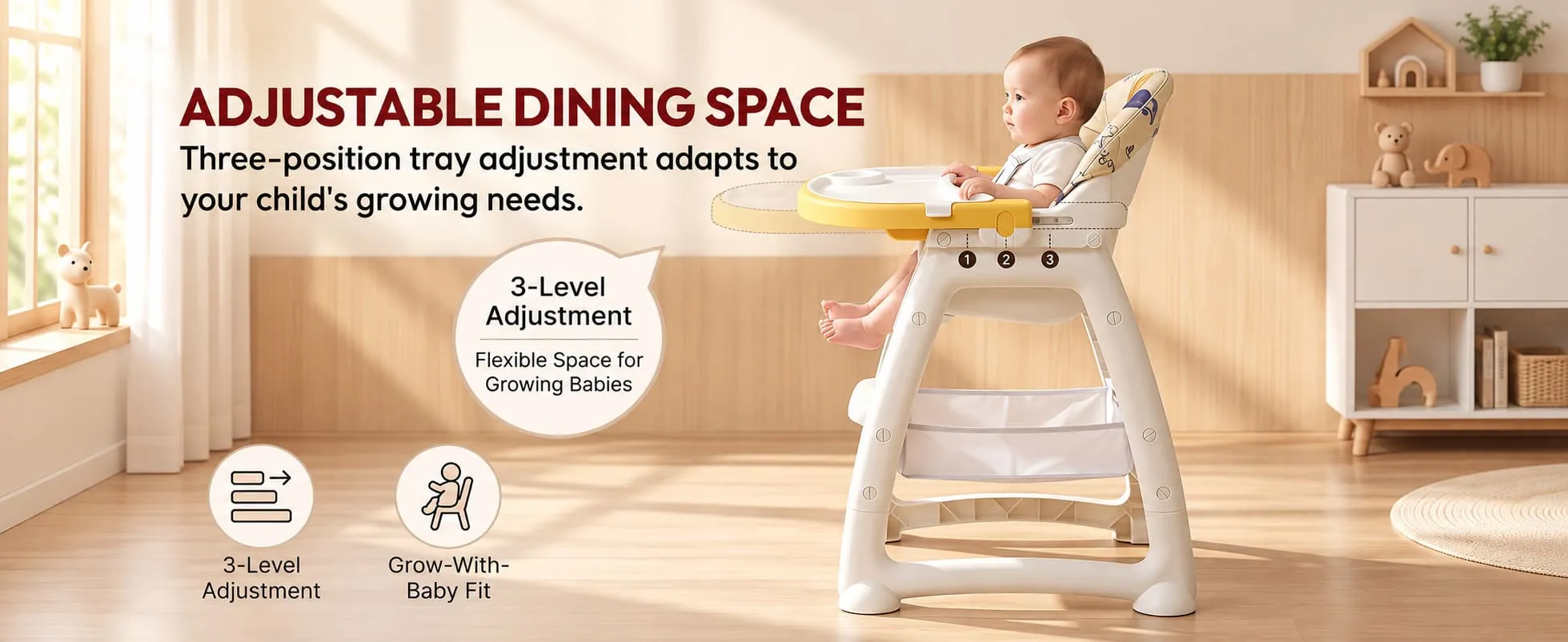 Tiny Dine Baby High Chair