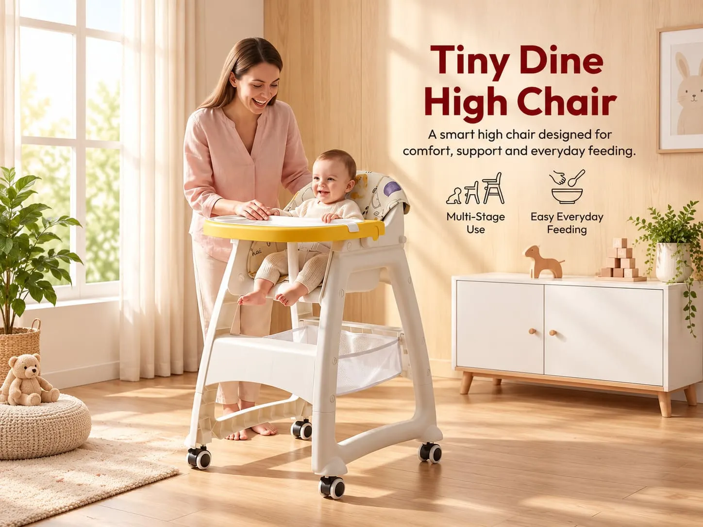 Tiny Dine Baby High Chair
