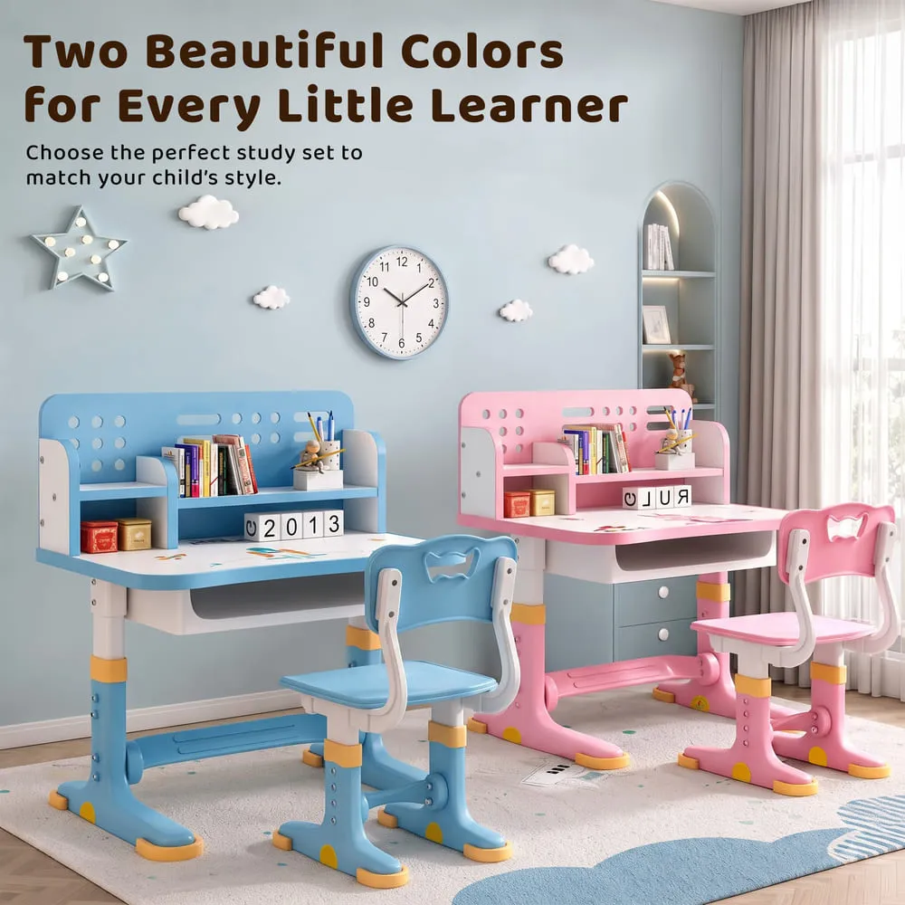 two beautiful colors available 603 Kids Study Table Blue