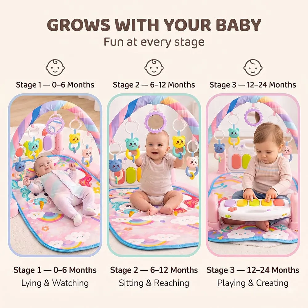 usage of New Baby playgym pink