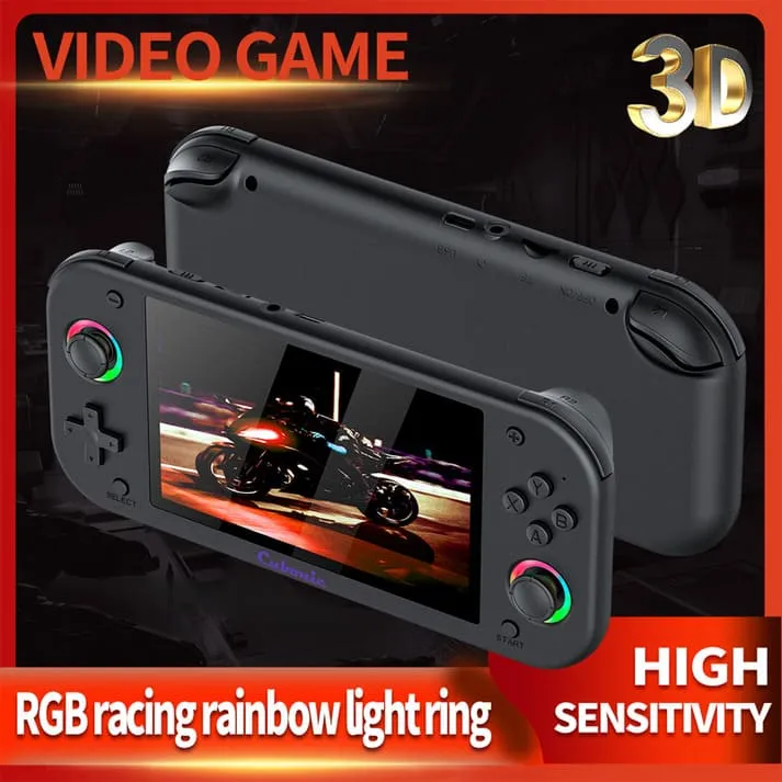 video game Cubonic VividGo M26 Retro Handheld Game Console black