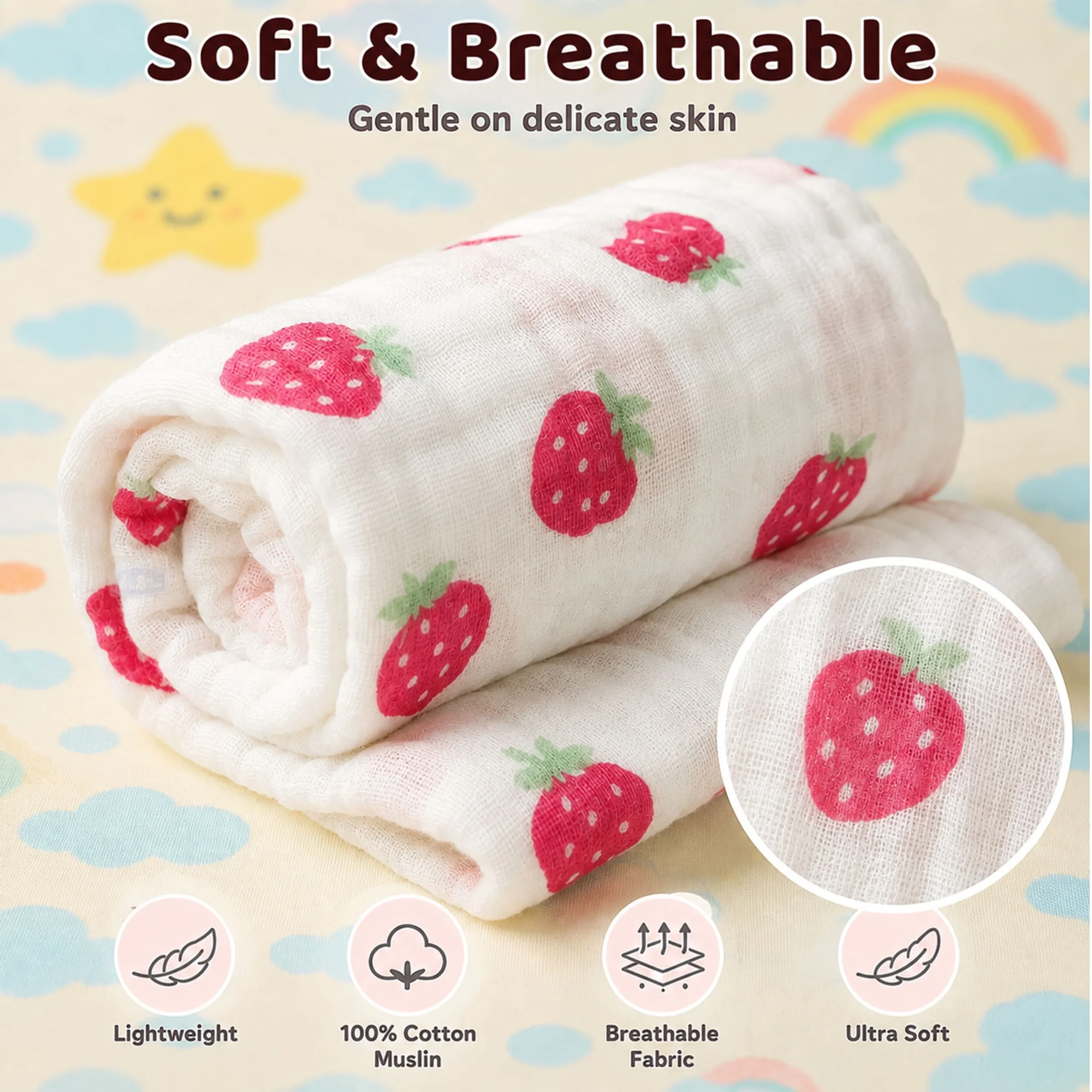 wash clothe set of 5