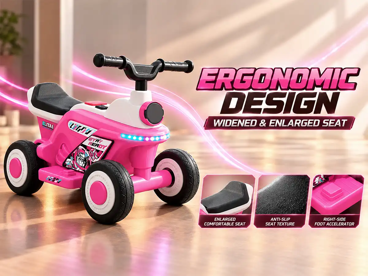 Electric ATV Ride-On Bike for Kids
